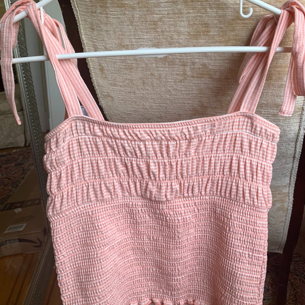 Pink Forever 21 Ruched Top